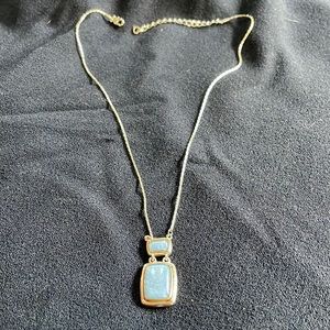 Necklace with Cabochon Pendant